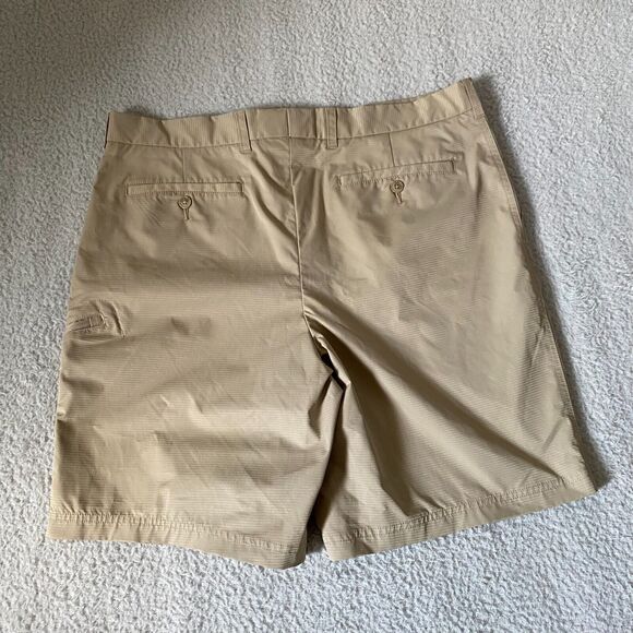 Pebble Beach Dry Luxe Performance size 36 Mens Golf Shorts Tan - Picture 4 of 12